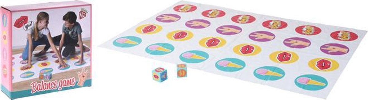 Balansspeelgoed | twister – spel kinderen – spelletjes voor volwassenen -